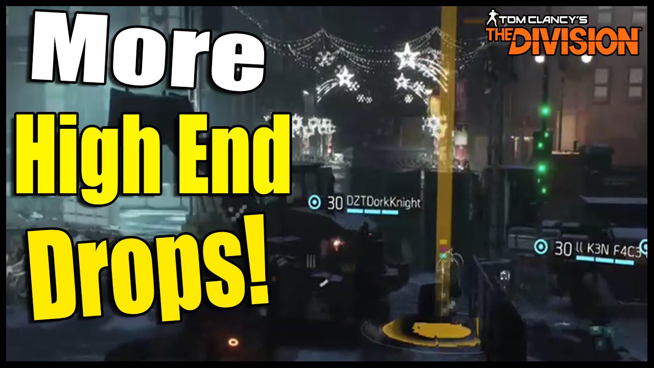 The Division: How to Find More High End Drops! (Fastest Way to Find Better Items)