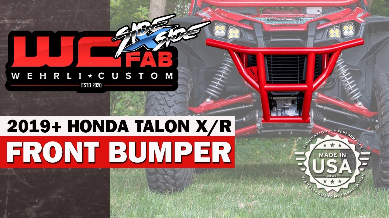 WCFab SXS 2019+ Honda Talon X/R Front Bumper