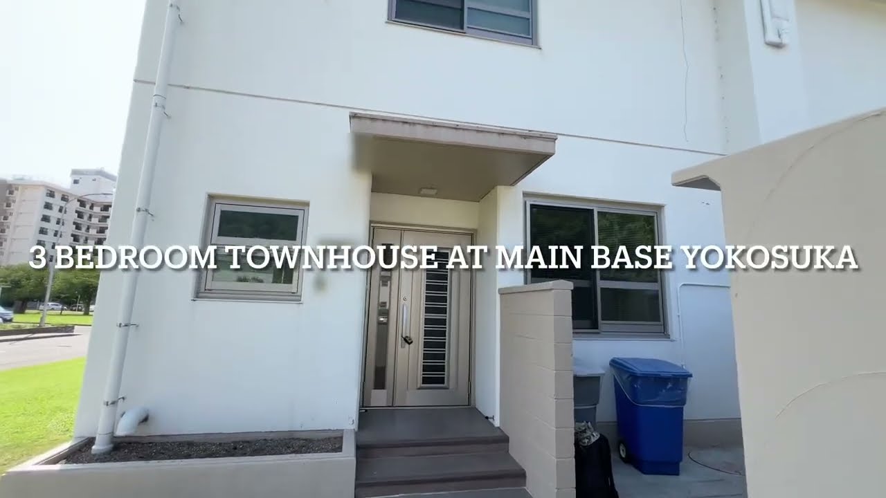 Yokosuka Base Housing 3 Bedroom Townhouse