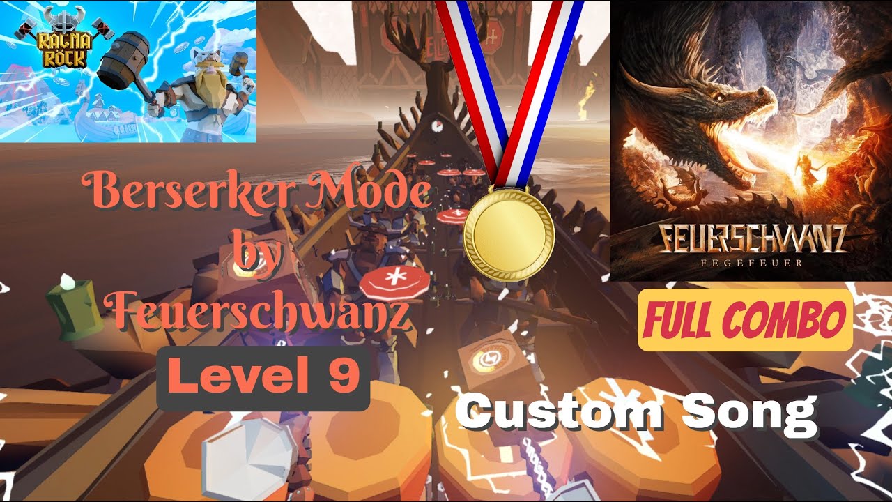 Ragnarock VR - Berserkermode | Feuerschwanz [Lv8] (GOLD MEDAL) FC 