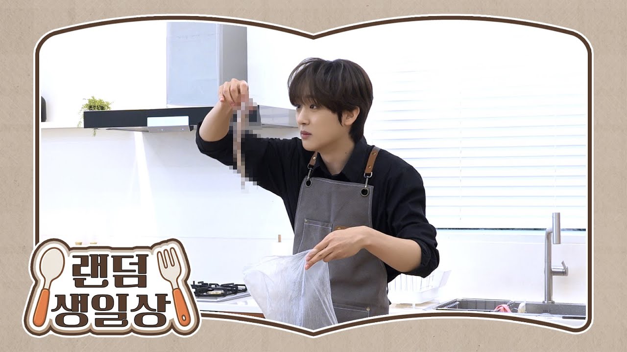 [HBD JinSu] 요리하는 돌멩이(?)의 우당탕탕 생일상😅 | 랜덤 생일상🍽