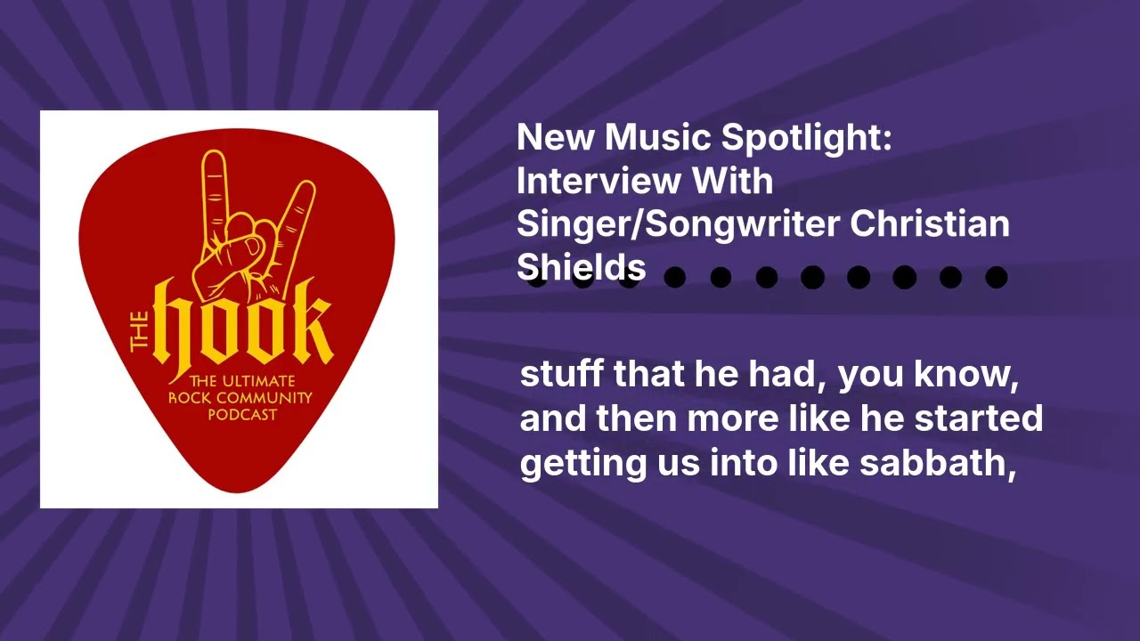 New Music Spotlight: Interview With Singer/Songwriter Christian Shields | The Hook Rocks!