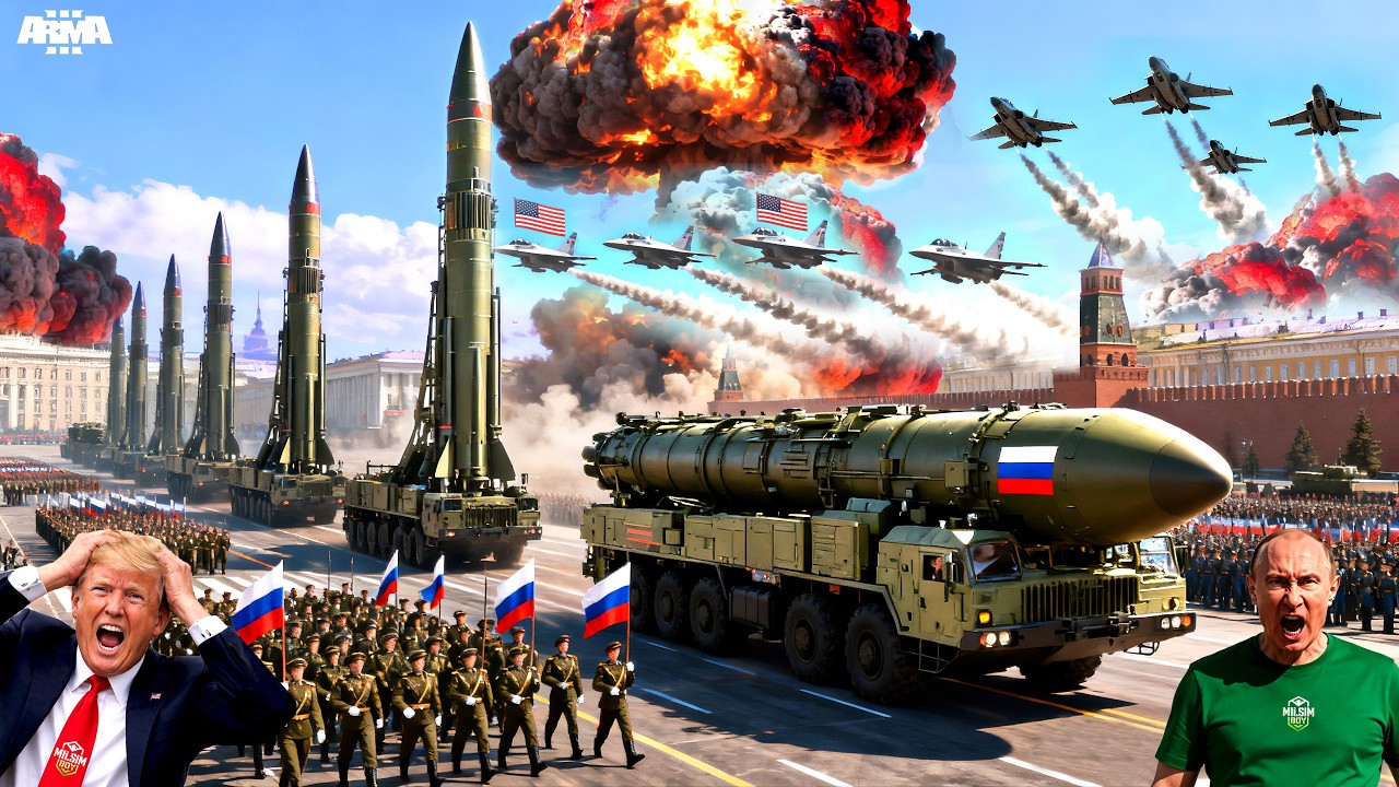 March 15, 2026! Giant US Fighter Jets Attack the Russian Military... But Look What Happens! - ARMA 3