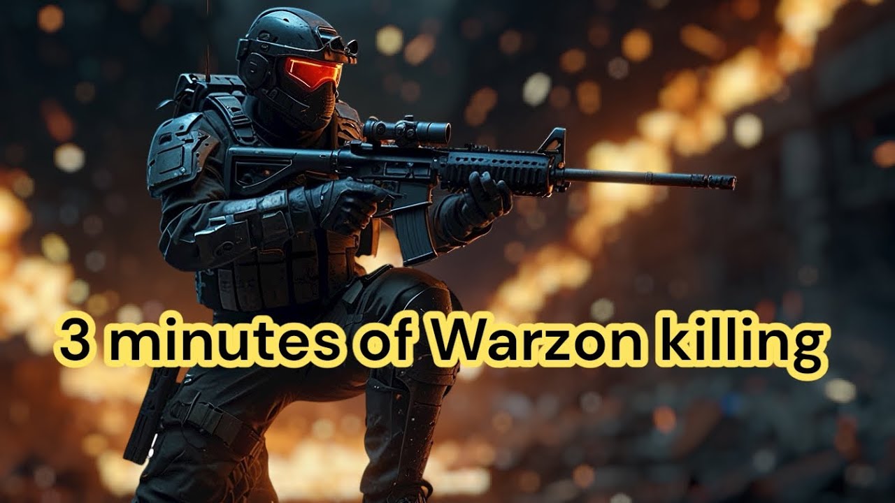 3 Minutes of Warzone Kill Madness | POV Plus
