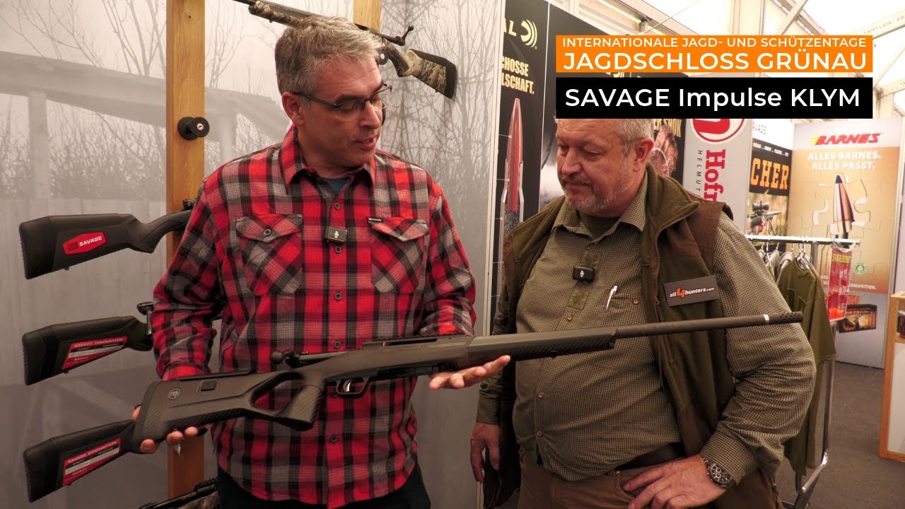 Internationale Jagd & Schützentage Grünau 2024: SAVAGE Impulse KLYM wiegt nur 2800 Gramm