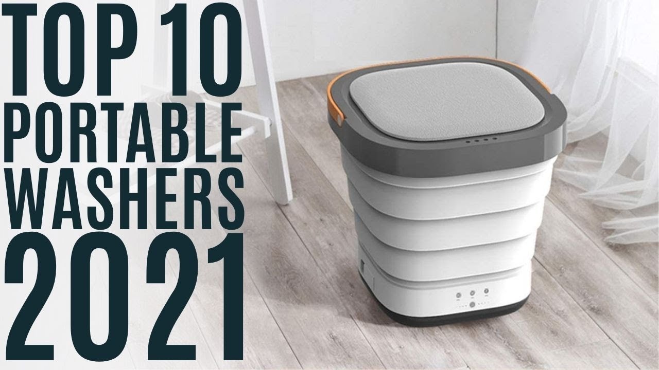 Top 10: Best Portable Washing Machines of 2021 / Portable Washer with Spin Dryer / Laundry Washer