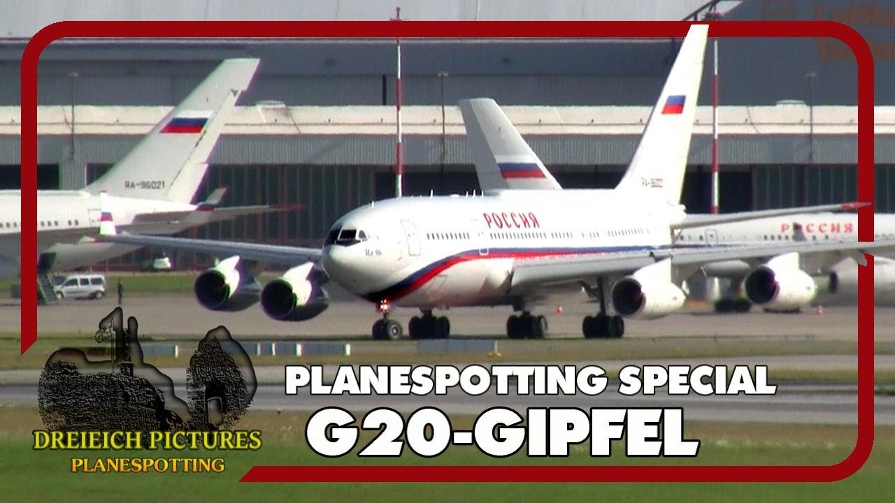 Planespotting Special | G20-Gipfel Hamburg 2017