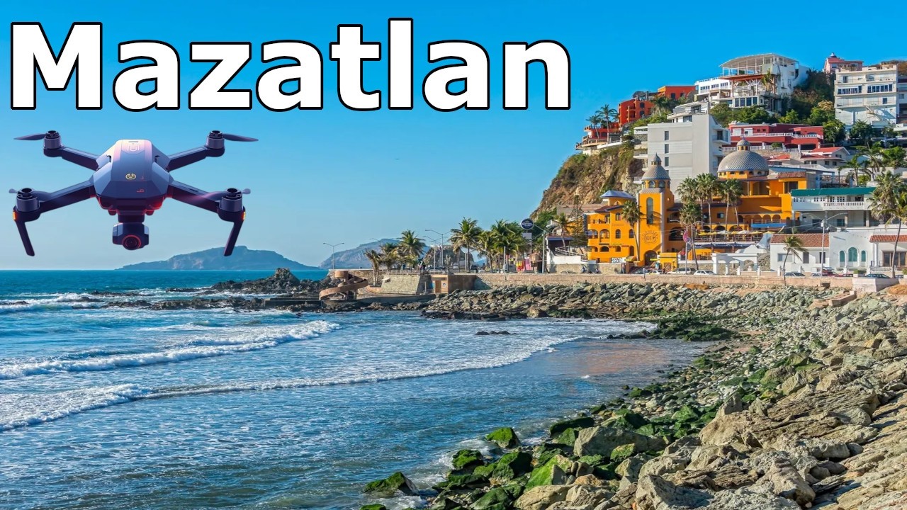 Mazatlan Mexico Aerial Tour