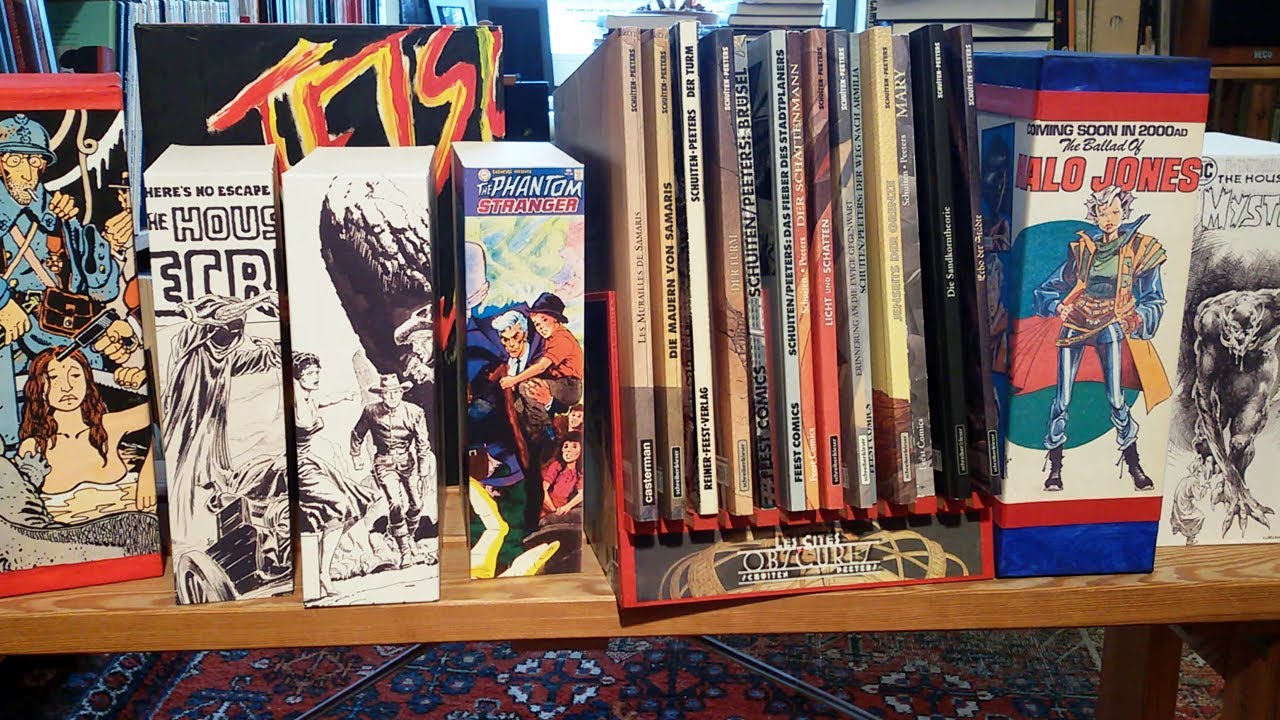 panellogy 497 - slipcases for halo jones, tardi, house of mysteries