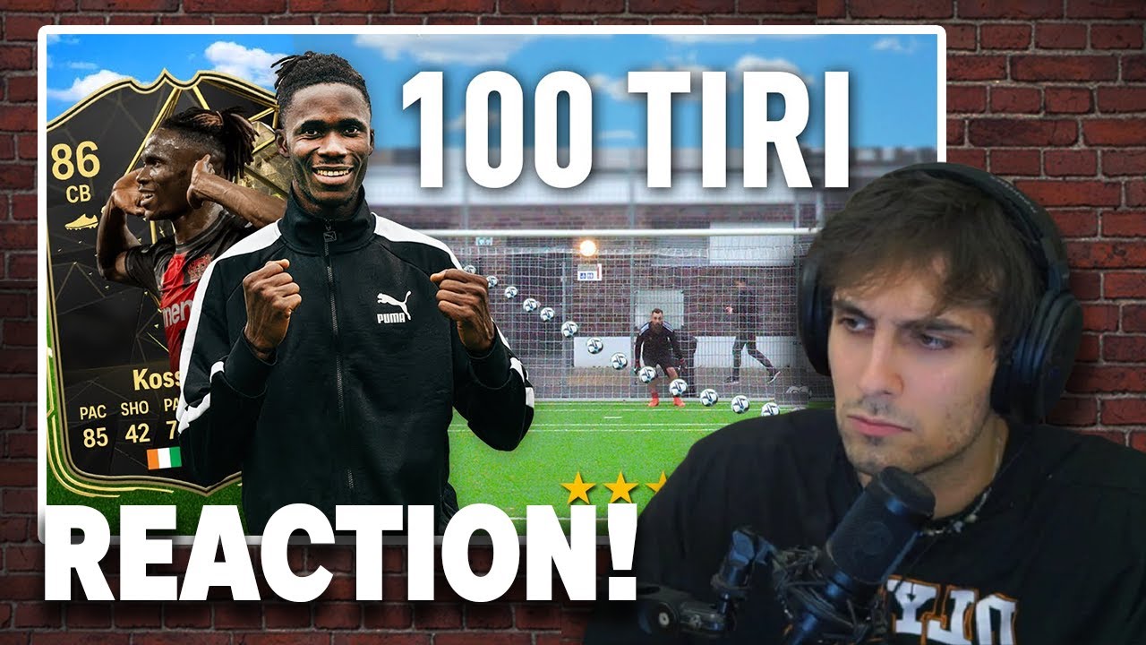 BLUR REAGISCE a 100 TIRI CHALLENGE di ODILON KOSSOUNOU! - Reaction