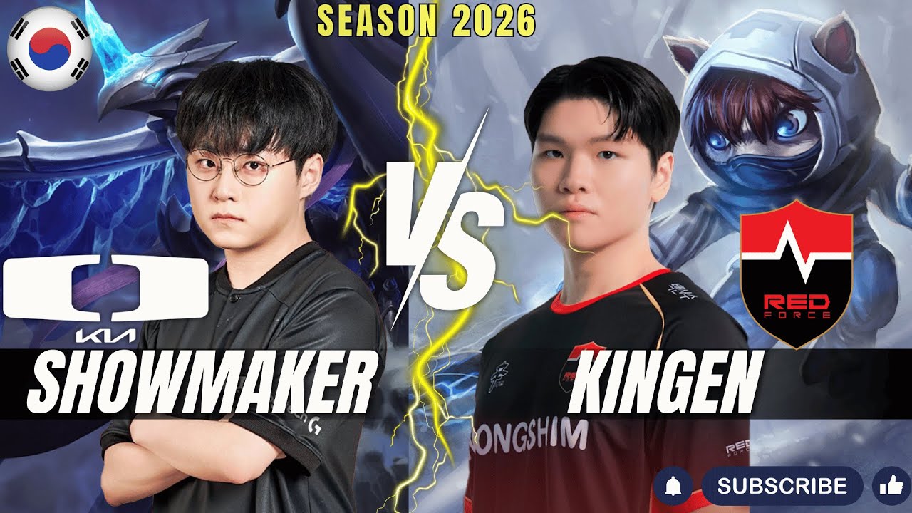DK ShowMaker vs NS Kingen - ShowMaker ANIVIA vs Kingen KENNEN Top - Patch 26.3 KR Ranked | lolrec