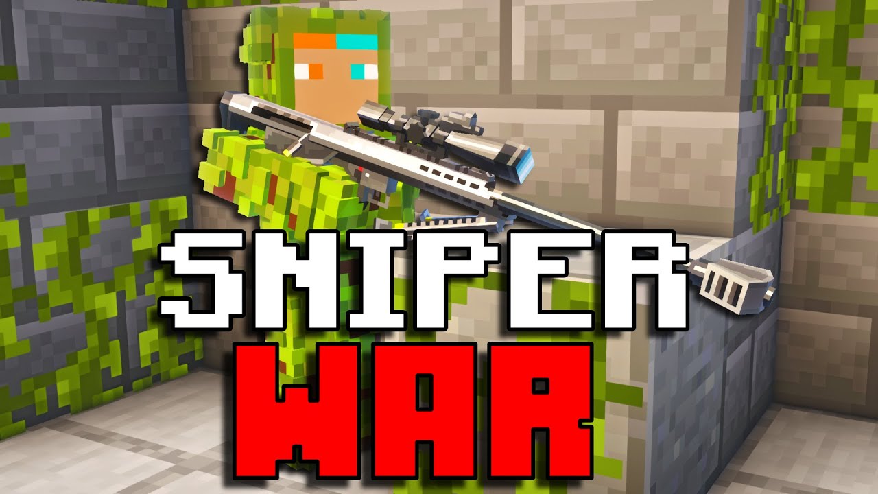 CITY Warfare in Minecraft (SNIPER Pov)