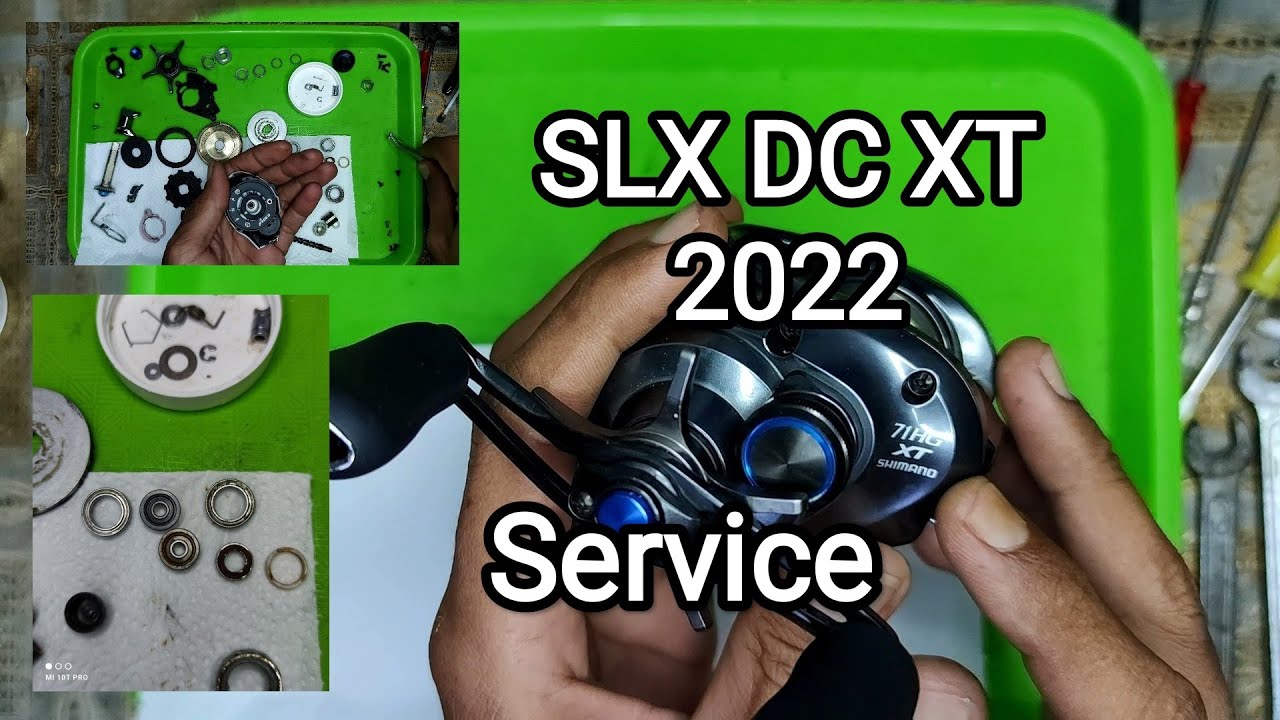 2022 SLX DC XT | How to open and service the shimano slx dc xt 71hg reel