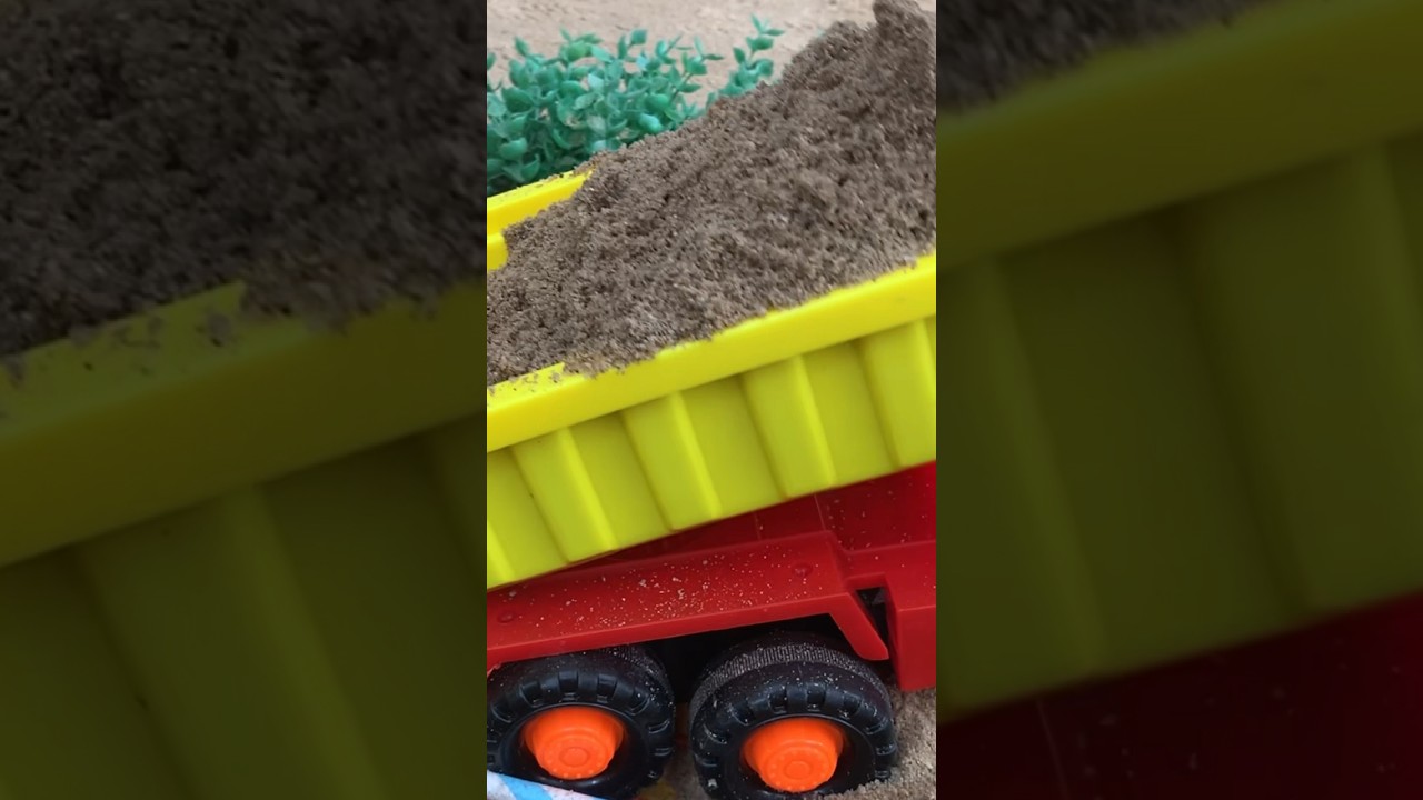Sand Truck And Dump Truck RC #toys #jcb #excavator #youtubeshorts #shorts #youtubeshorts