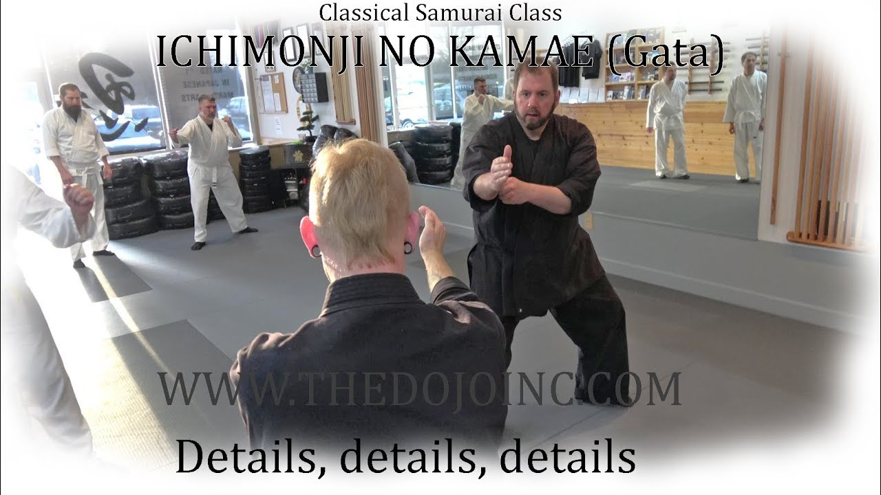 Taijutsu Details on Ichimonji no Kata