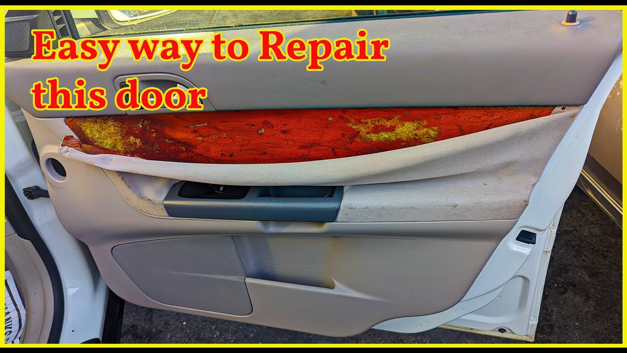 How Can you Repair this VOLVO Doors panel? Here I show You.