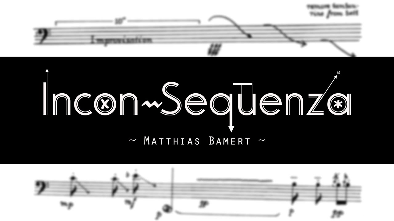 Matthias Bamert - Incon Sequenza [1973]