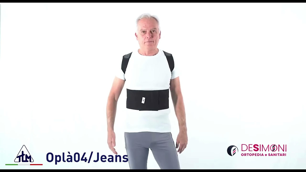 TLM Opl&agrave; 04/Jeans &ndash; Corsetto Ortopedico Elastico per Lombo-Sciatalgia | Come Indossarlo