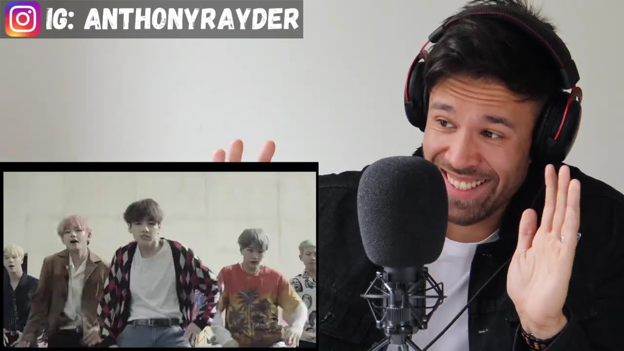 Anthony Ray Reacts to BTS FIRE For the FIRST Time