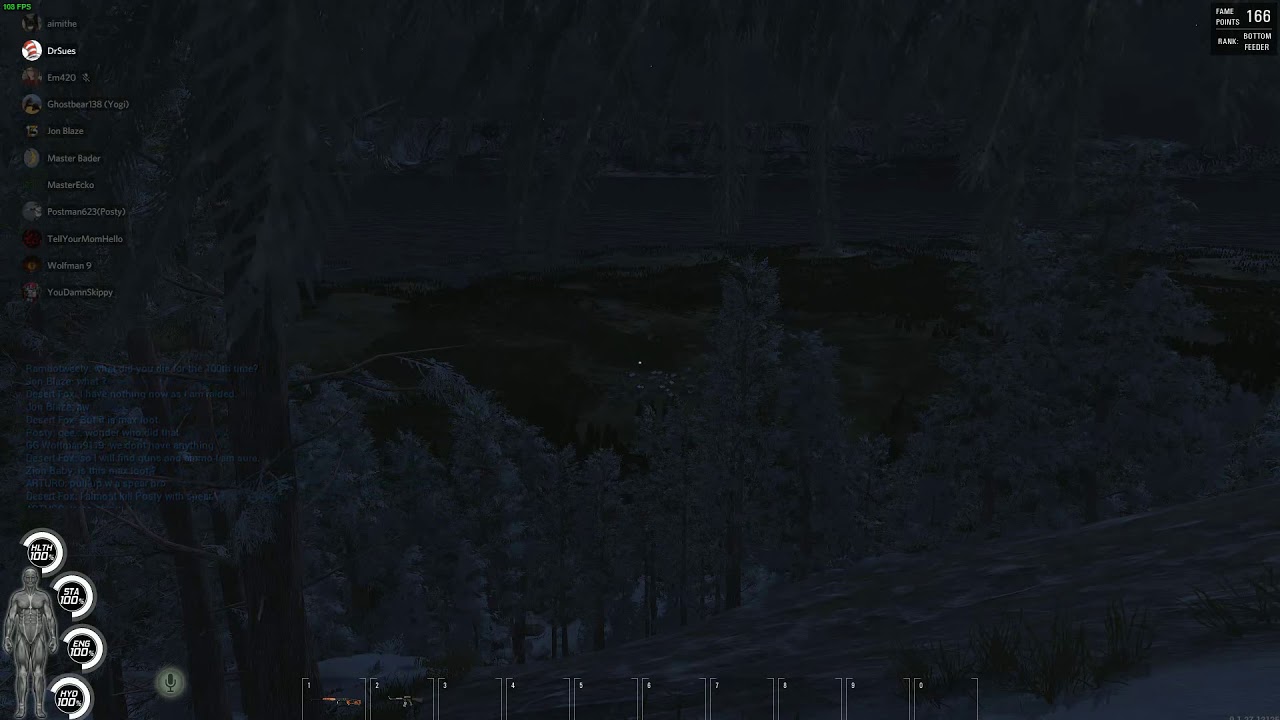 Longest Sniper Kills In Scum?