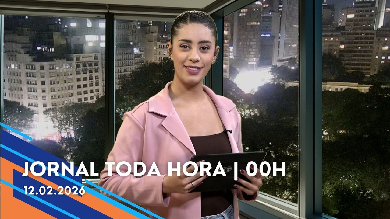Jornal Toda Hora | 00H | Quinta-feira (12/Fev/2026)
