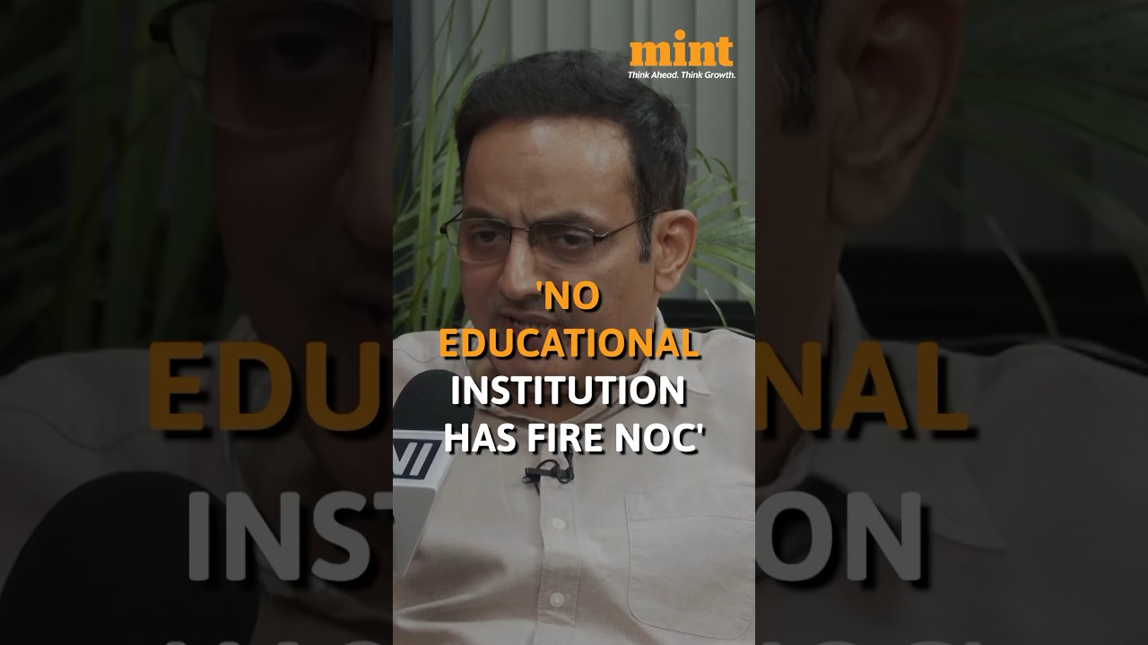Out of 2,000, no educational institution has NOC from the fire department, claimed #vikasdivyakirti