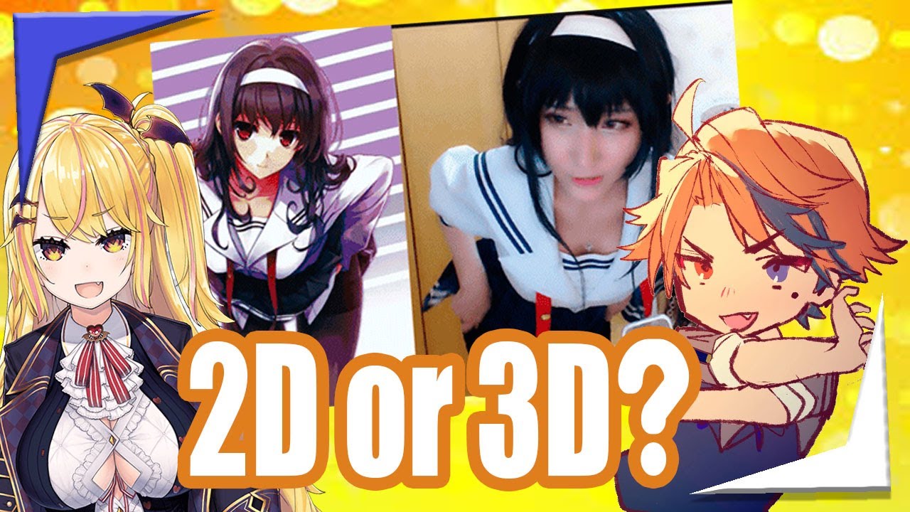 Question for Winning Son Roberu: Would you 2D or 3D? [Holostars/Noripro EngSub]