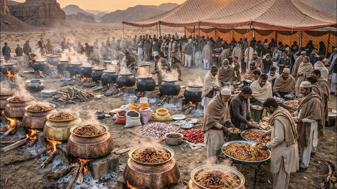 Traditional Afghanistan Wedding Ceremony | 2000+Guests And Big Feast Cooking