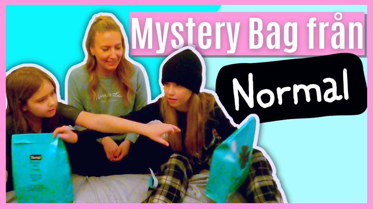 MYSTERY BAGS FRÅN NORMAL! Vi överraskar tjejerna - VLOGG