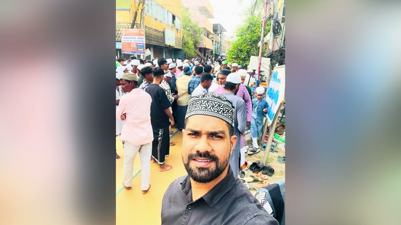 Eid Namaz 2026 | Mosque Crowd View | First & Second Prayer Arrangement. 