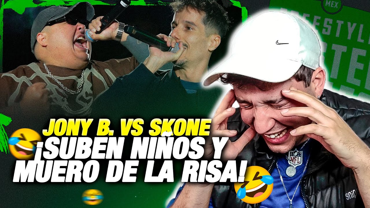 COMPLETAMENTE LOCOS, SKONE Y JONY ESTÁN ZUMBADOS - FMS MÉXICO 🇲🇽 J03 REACCIÓN KAPO 013