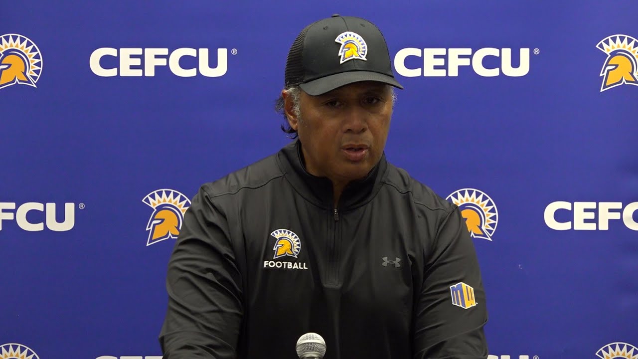 San José State Football Tuesday Press Conference