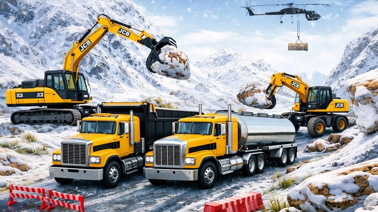  🔥Extreme Excavator Simulator 3D | Heavy Construction Truck & JCB Work Android Gameplay