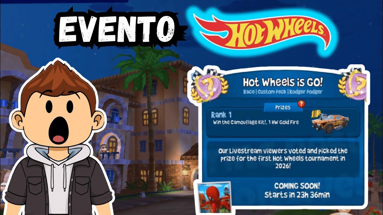 ¡JUGANDO EL EVENTO HOT WHEELS!🔥