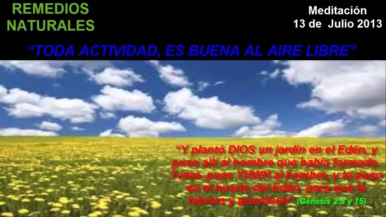 REFLEXIONES MATINALES 13 DE JULIO 2013