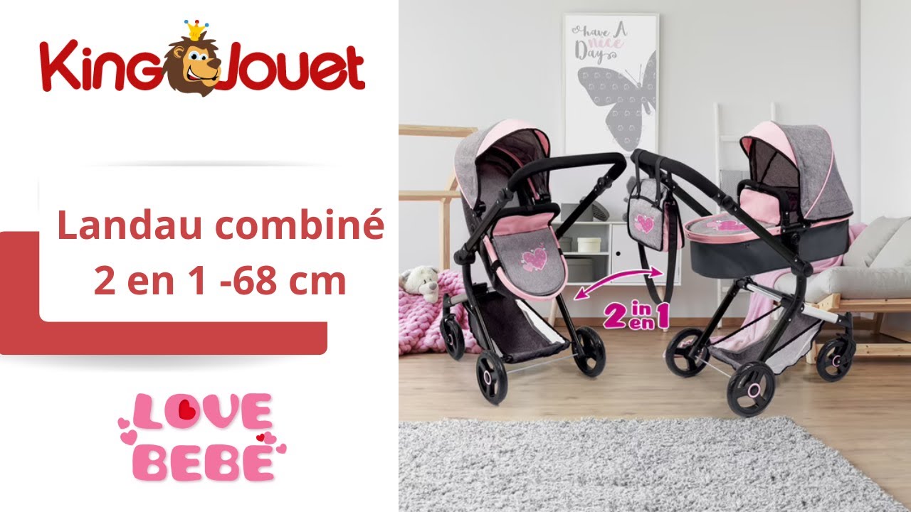 Landau combiné 2 en 1 -68 cm - 888788