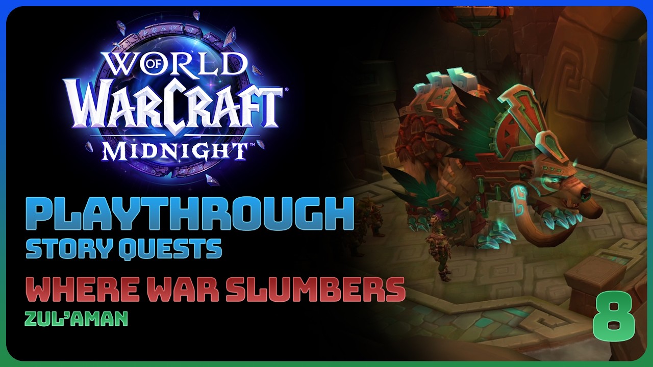 World of Warcraft: Midnight - Where War Slumbers (Full Story Walkthrough)