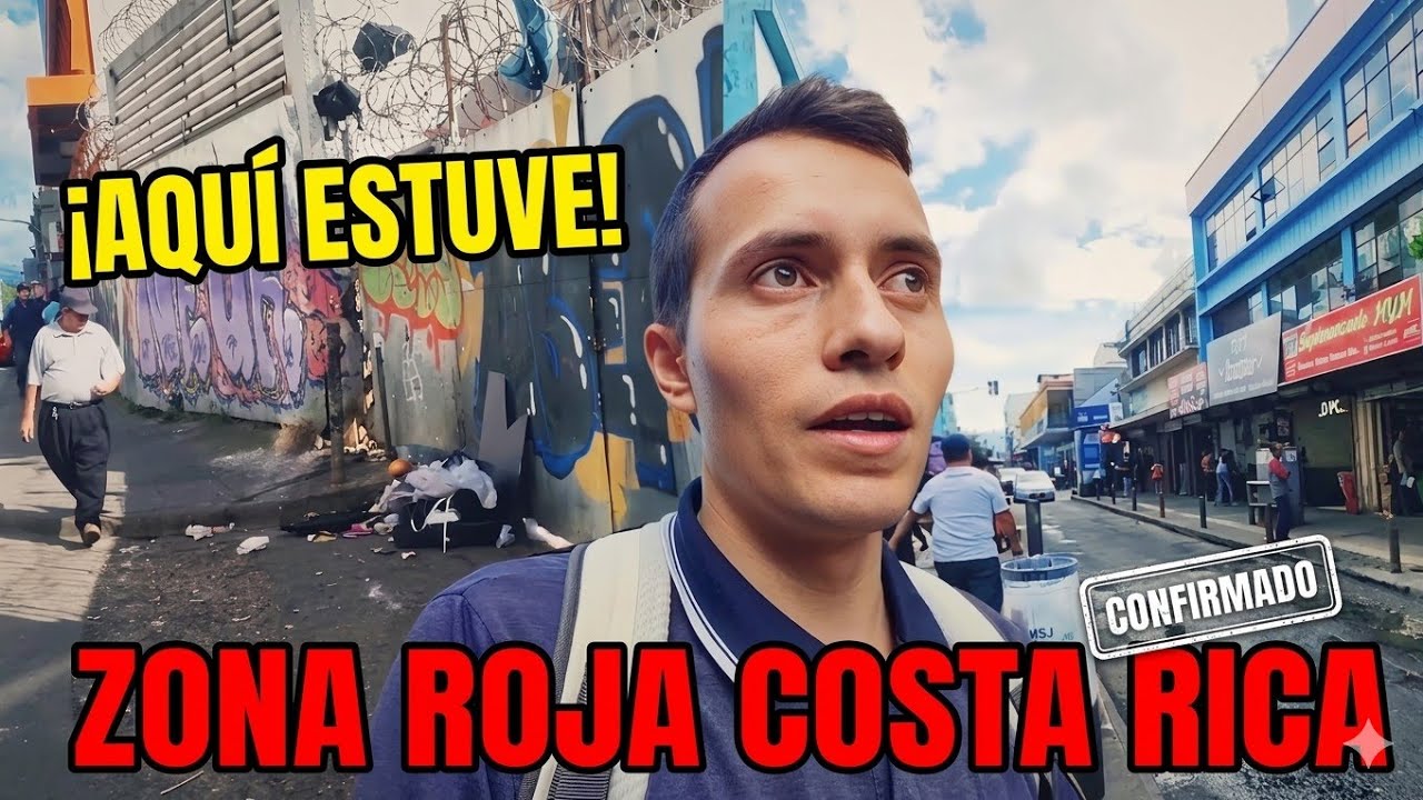 Entré a la Zona roja de San José Costa Rica 🇨🇷