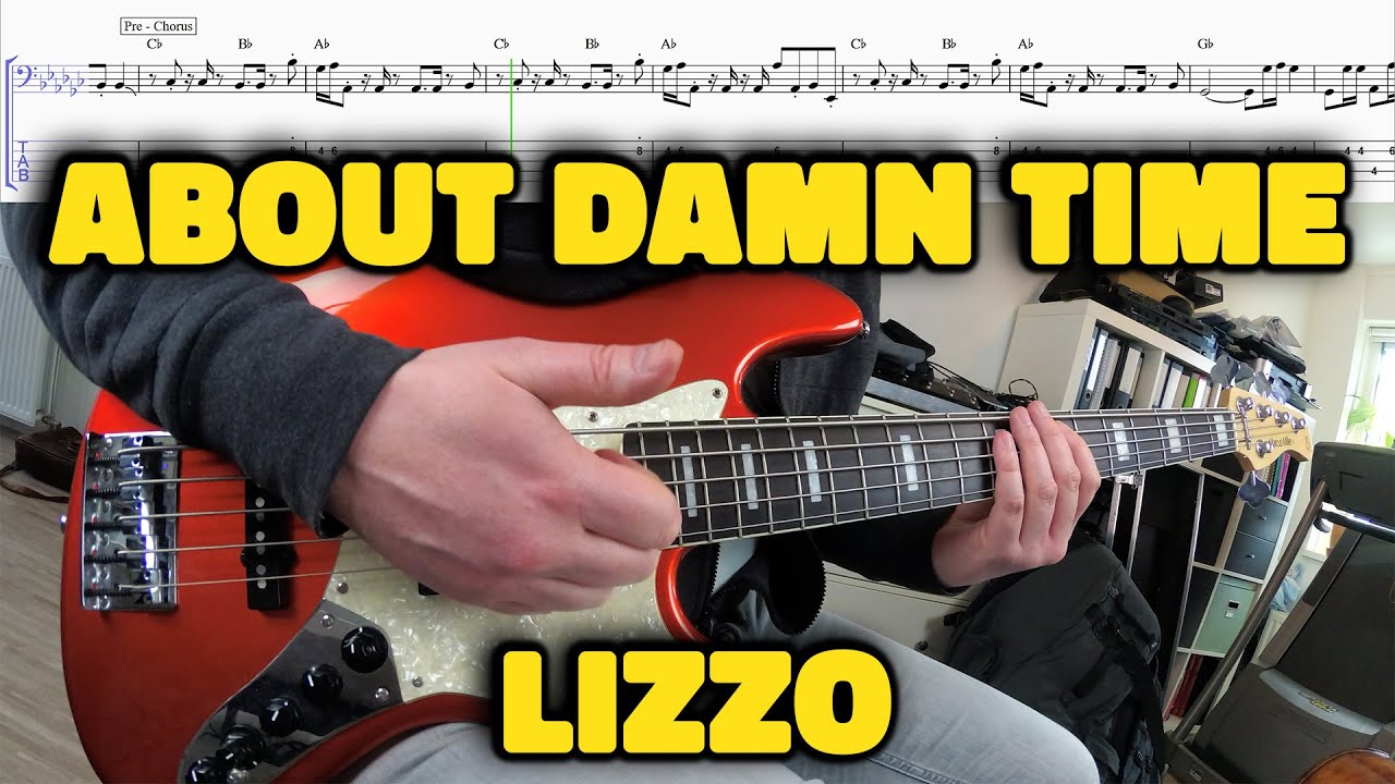 Lizzo - About Damn Time - Bass Line - Score - Tabs - Cover