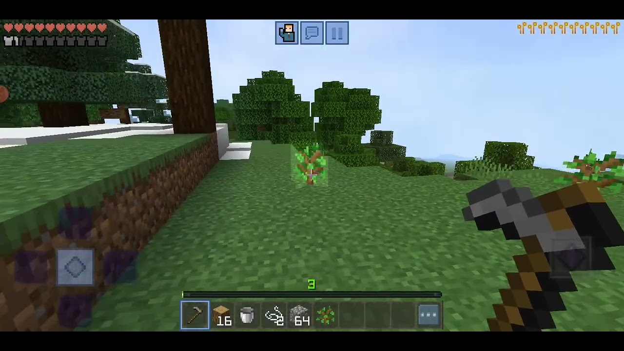 xD creando un jardín pa la comida y paja 😏