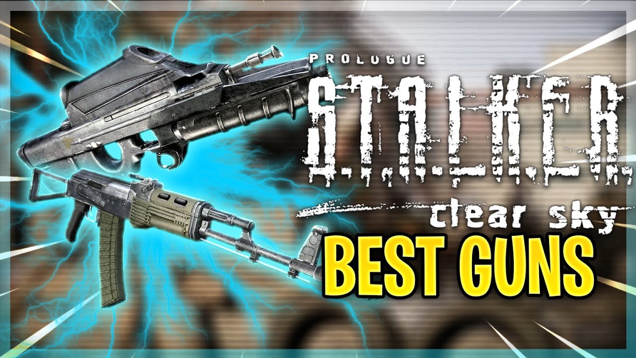 5 BEST GUNS IN STALKER CLEAR SKY