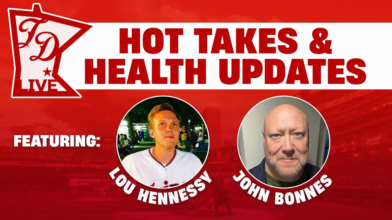 Twins Daily Live: Hot Takes and Health Updates