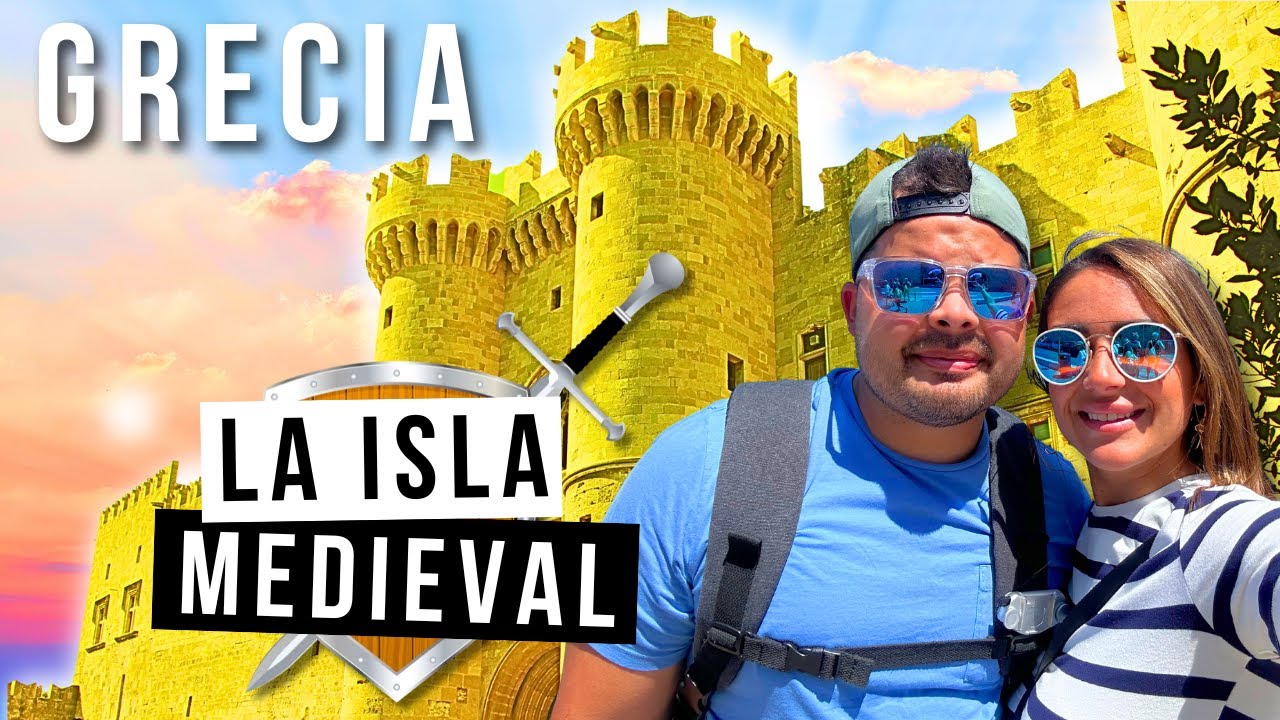 Así es una ISLA GRIEGA Muy Divertida: RHODES (RODAS) GRECIA