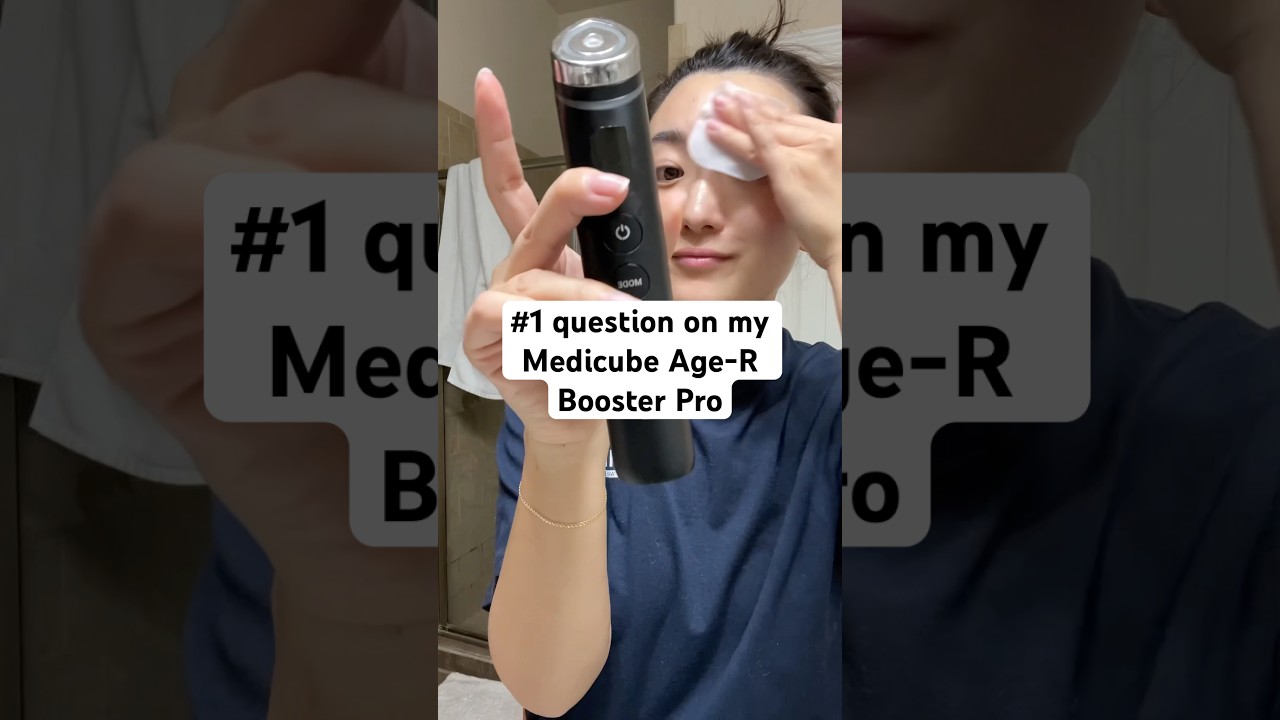 MEDICUBE AGE-R BOOSTER PRO CARE TIPS #medicube #kbeauty #koreanskincare #skincareroutine