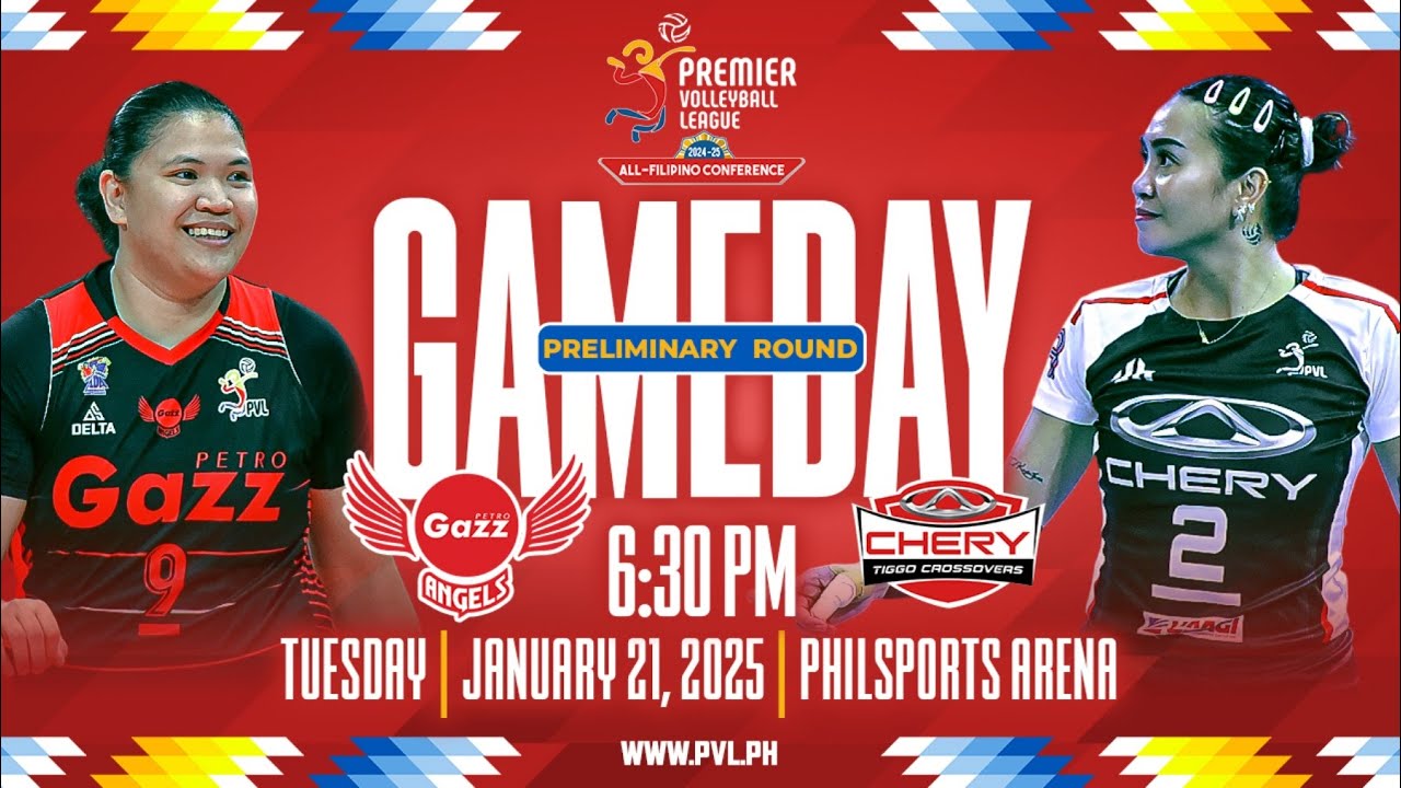 PETRO GAZZ vs. CHERY TIGGO - Full Match | Preliminaries | 2024-25 PVL All-Filipino Conference