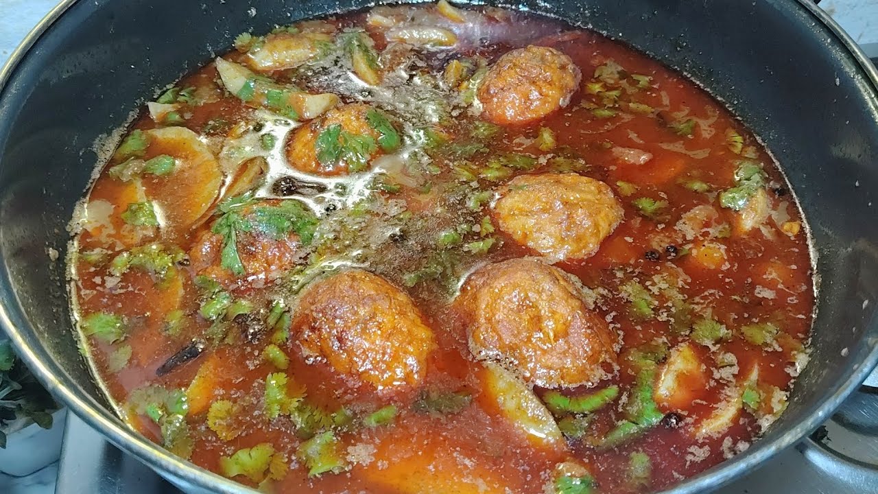 ​Aloo Anda Curry Recipe मेहमानों के लिए खास अंडा आलू मसाला सब्जी बनाने का सबसे आसान तरीका