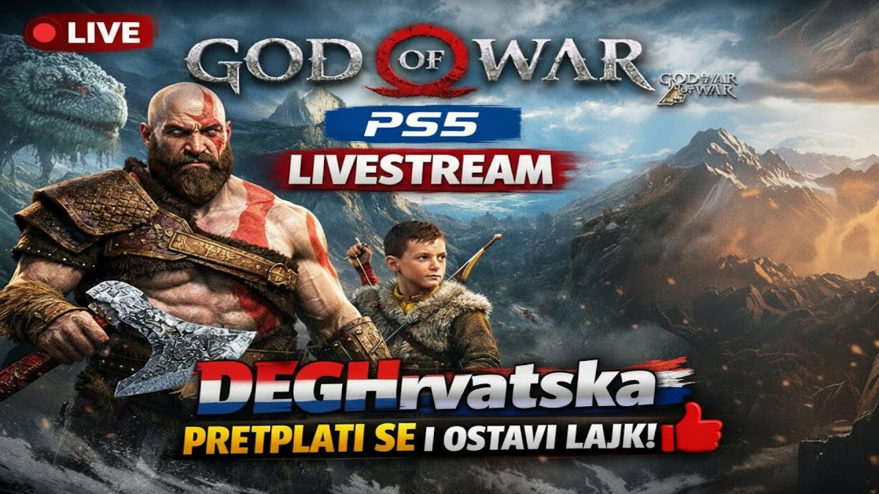 God of War TRINAESTA EPIZODA /EP.13/DEGHrvatska/PS5 GamePlay