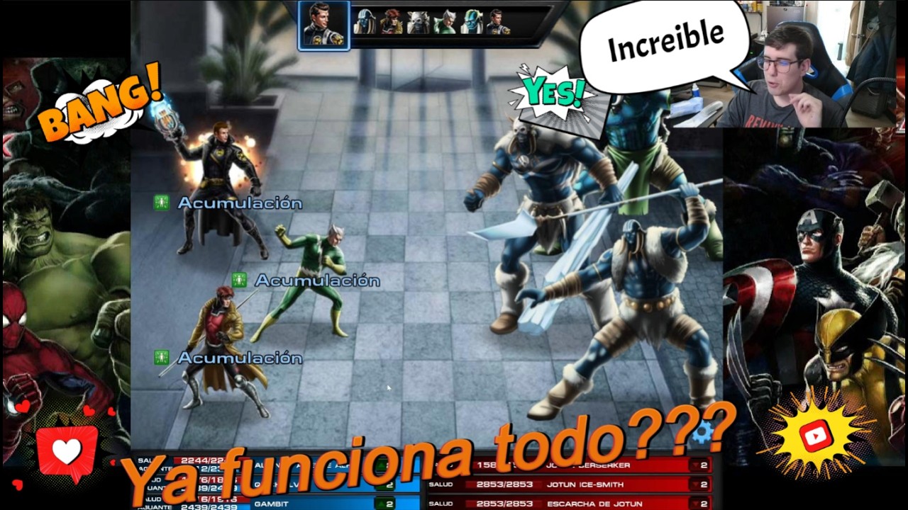 Create the ultimate version of Marvel Avengers Alliance Redux A-V1.2!!!