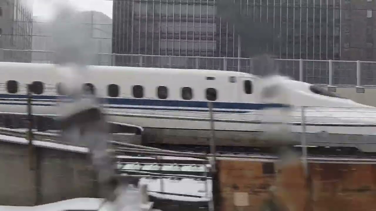 2026年2月8日「品川～いわき」特急ひたち7号の左側車窓(無編集)