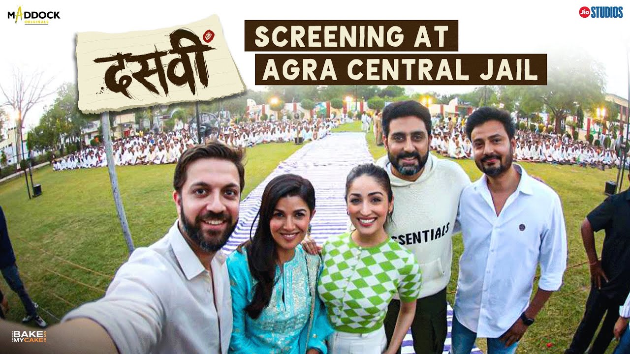 Dasvi | Special Screening at the Agra Central Jail | 7th April 2022
